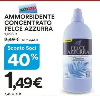 Ipercoop Felce Azzurra Ammorbidente offerta