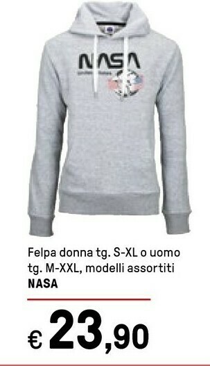 Iper La Grande Felpa Donna Tg S-xl offerta