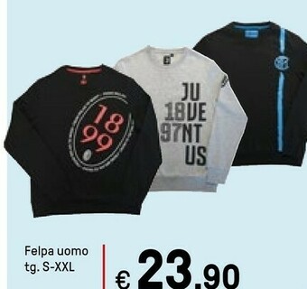 Felpa Uomo Tg S-xxl