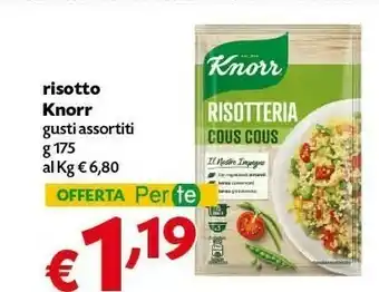 Pam Knorr Knorr - Cous Cous Risotteria 175 g(ml) offerta