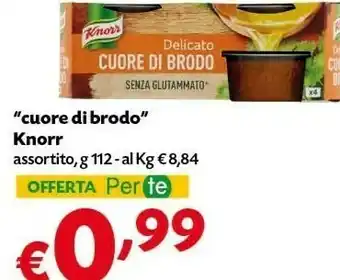 Pam Knorr Knorr - Cuore di Brodo Manzo 112 g(ml) offerta