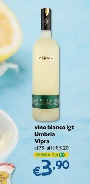 Pam Vipra Vino Bianco Igt Umbria offerta