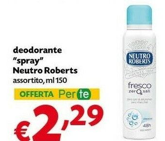 Neutro Roberts Deodorante