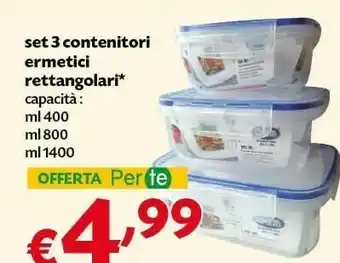 Contenitori per alimenti