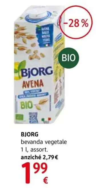BJORG bevanda vegetale 1 l, assort.
