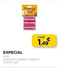 Arcaplanet Expecial Dog Sacchetti Igienici offerta
