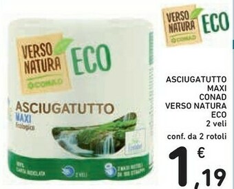 Conad Conad Verso Natura Asciugatutto Maxi offerta