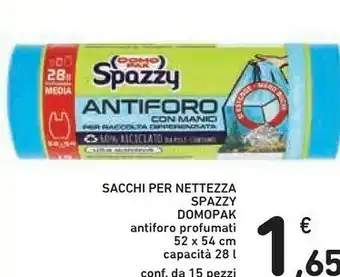 Conad Domopak Sacchi Nettezza Spazzy offerta