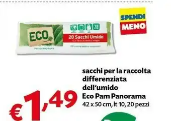 Pam Pam Panorama - Sacchi Per La Raccolta Differenziata offerta