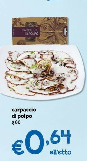 Pam Carpaccio Di Polpo offerta