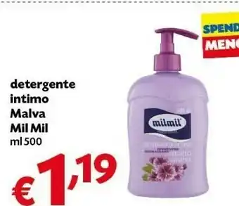 Pam Milmil Detergente Intimo Malva 500 Ml offerta
