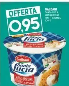 Gran Risparmio Galbani Crema Dolce Al Mascarpone Santa Lucia offerta