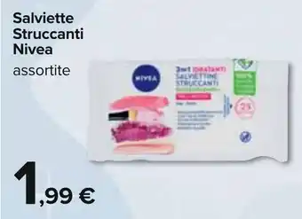 Carrefour Salviette Struccanti Nivea assortite offerta