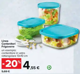 Carrefour Linea Contenitori Frigoverre offerta