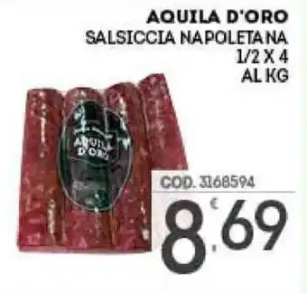 Aquila D'Oro Salsiccia Napoletana 1/2 X 4