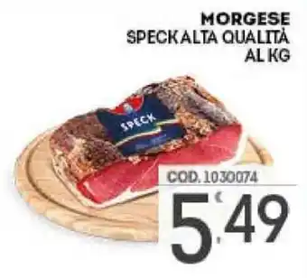 Eurocash Morgese Speckalta Qualitá offerta