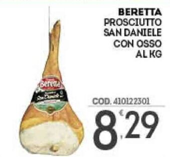Eurocash Beretta Prosciutto San Daniele Con Osso offerta