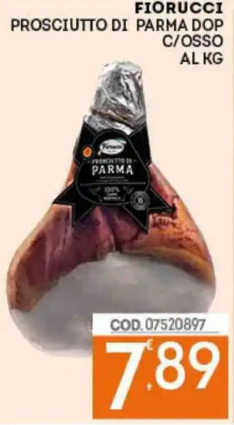 Eurocash Fiorucci Prosciutto Di Parma DOP C/Osso offerta