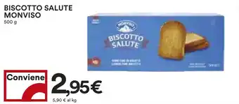 Coop BISCOTTO SALUTE MONVISO 500 g offerta