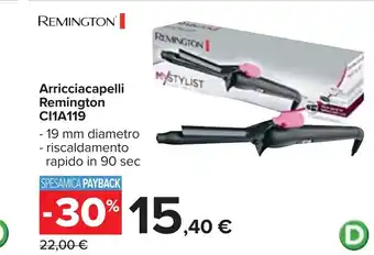 Carrefour Arricciacapelli Remington CI1A119 offerta