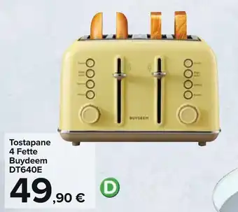 Carrefour Tostapane 4 Fette Buydeem DT640E offerta