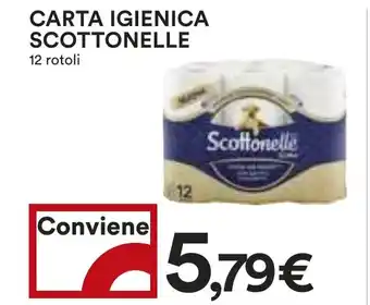 Coop CARTA IGIENICA SCOTTONELLE 12 rotoli offerta