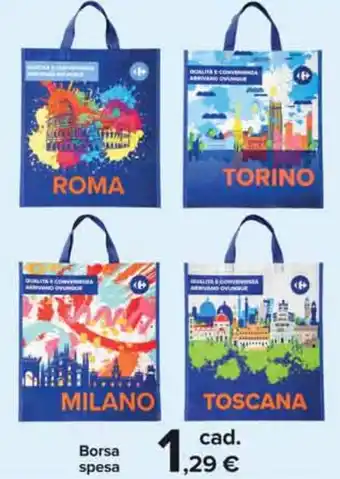 Carrefour Borsa spesa offerta