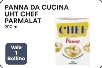 Coop PANNA DA CUCINA UHT CHEF PARMALAT 200 ml offerta