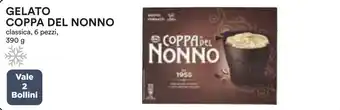 Coop GELATO COPPA DEL NONNO classica, 6 pezzi, 390 g offerta