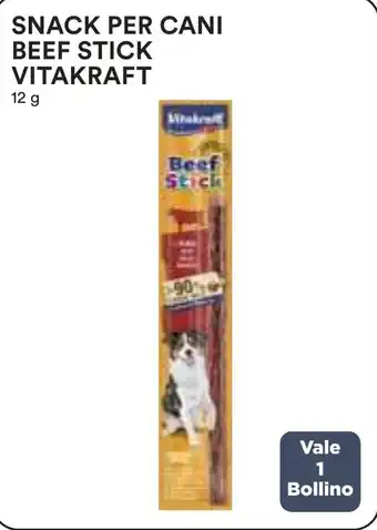 Coop SNACK PER CANI BEEF STICK VITAKRAFT 12 g offerta