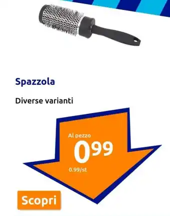 Action Spazzola Diverse varianti offerta
