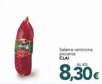 Salame ventricina piccante CLAI