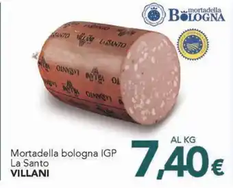 Altasfera Mortadella bologna IGP La Santo VILLANI offerta
