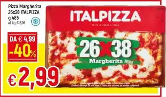 Famila Superstore Pizza Margherita 26x38 ITALPIZZA g 485 offerta