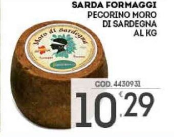 Sarda Formaggi Pecorino Moro Di Sardegna