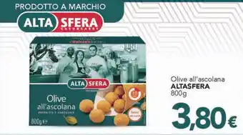 Altasfera Olive all'ascolana ALTASFERA 800g offerta