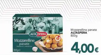 Mozzarelline panate ALTASFERA 800g
