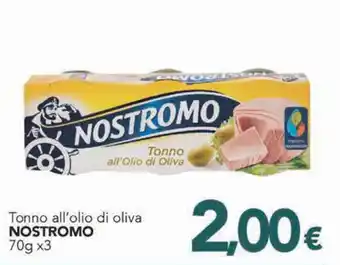 Altasfera Tonno all'olio di oliva NOSTROMO 70g x3 offerta