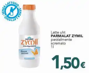 Altasfera Latte uht PARMALAT ZYMIL parzialmente scremato 1 l offerta