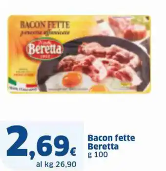 Ok Sigma Bacon fette Beretta g 100 offerta