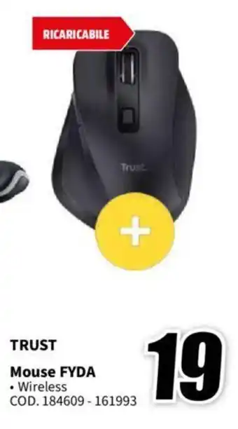 MediaWorld TRUST Mouse FYDA offerta