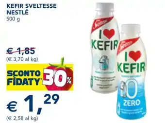 Esselunga KEFIR SVELTESSE NESTLÉ 500 g offerta
