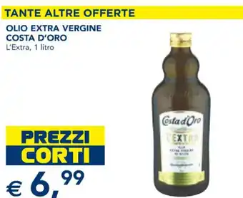 Esselunga OLIO EXTRA VERGINE COSTA D'ORO L'Extra, 1 litro offerta
