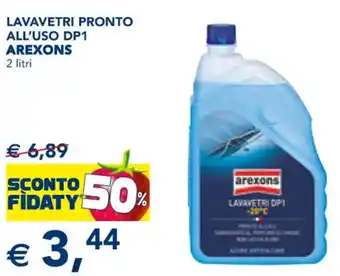 Esselunga LAVAVETRI PRONTO ALL'USO DP1 AREXONS 2 litri offerta