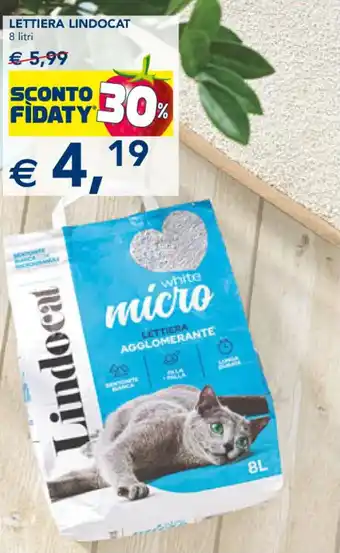 Esselunga LETTIERA LINDOCAT 8 litri offerta