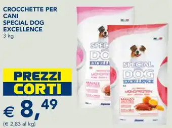 Esselunga CROCCHETTE PER CANI SPECIAL DOG EXCELLENCE 3 kg offerta