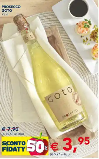 Esselunga PROSECCO GOTO 75 cl offerta
