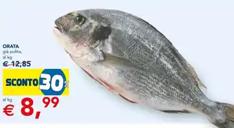 Esselunga ORATA già pulita offerta