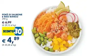 Esselunga POKÈ DI SALMONE E RISO BIANCO 240 g offerta