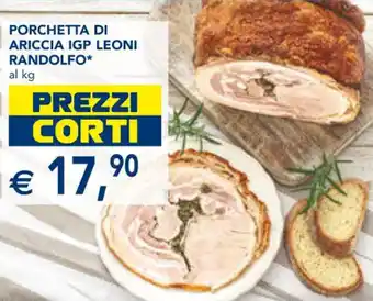 Esselunga PORCHETTA DI ARICCIA IGP LEONI RANDOLFO offerta
